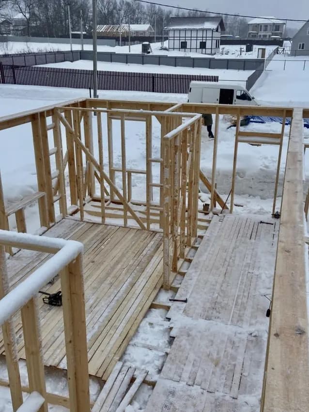 Каркас внутренних перегородок